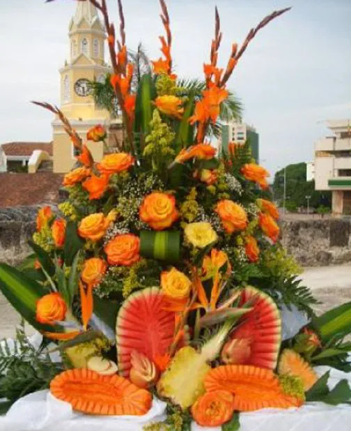 Decoración para el buffet - Decor Eventos de Cartagena