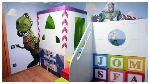 Decoración de buzz cuarto de niño - Imagui