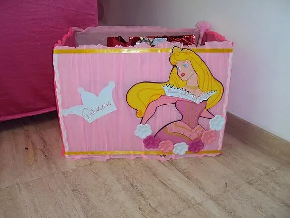 Decoración de cajas para regalos de princesas - Imagui