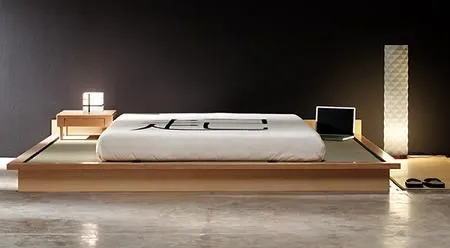 Decoración La cama japonesa