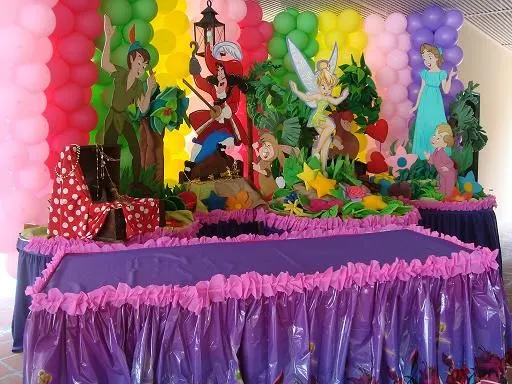Decoración de fiestas infantiles con campanita - Imagui