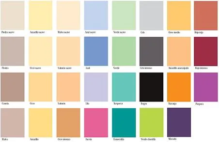 Catálogo de colores esmalte sintético - Imagui