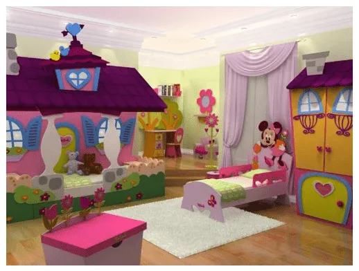 Decoración de cuartos de Minnie Mouse - Imagui