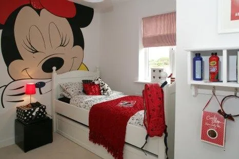 Ideas para una habitación de Minnie Mouse
