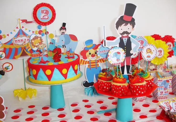 decoracion cumpleaños circo - Buscar con Google | cumple circo ...