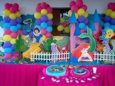 Decoracion de cumpleaños infantiles de princesas - Imagui