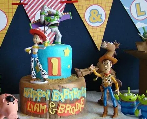 Decoración cumpleaños niño 1 año Toy Story - Imagui
