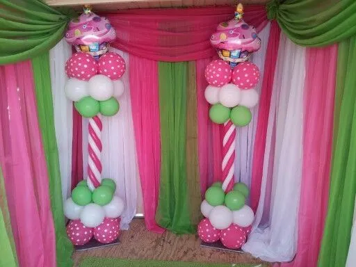Decoracion de cup cake | decoracion de globos | Pinterest | Cup ...
