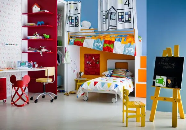 Decoración de dormitorios para niño - Dormitorios colores y estilos