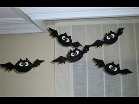 Decoración especial Halloween – Simpáticos murciélagos