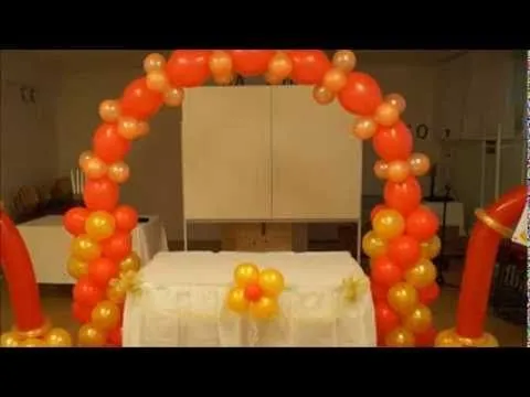 decoracion de fiesta para adulto 50 años - YouTube