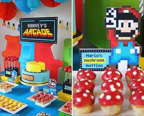 Fiesta de cumpleaños de Mario Bros - Imagui