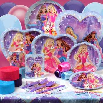 Decoración de fiesta infantil con motivos de Barbie | Fiesta101