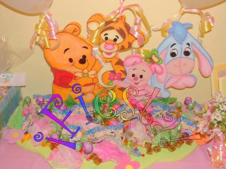 Decoración de fiesta Winnie Pooh bebé - Imagui