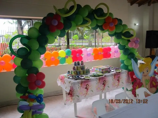 Imagenes de decoración de fiesta de Tinkerbell - Imagui