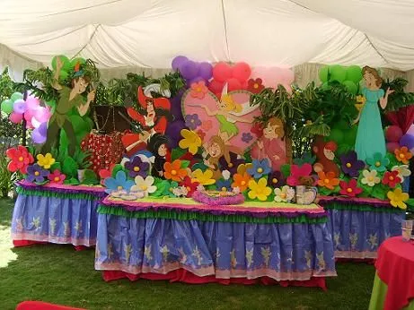 Decoración de fiestas infantiles campanita Disney - Imagui
