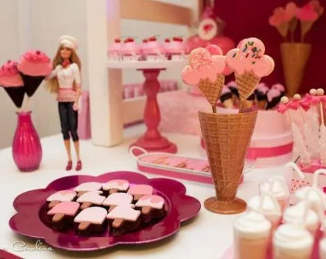 Decoración fiestas infantiles de barbie - Imagui