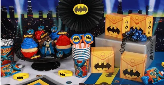 Decoración de Fiestas Infantiles de Batman | Arcos con Globos ...