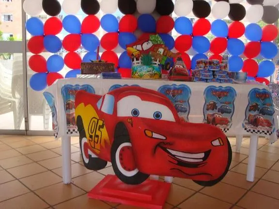 DECORACION DE FIESTAS INFANTILES DE CARS |Fiestas infantiles ...