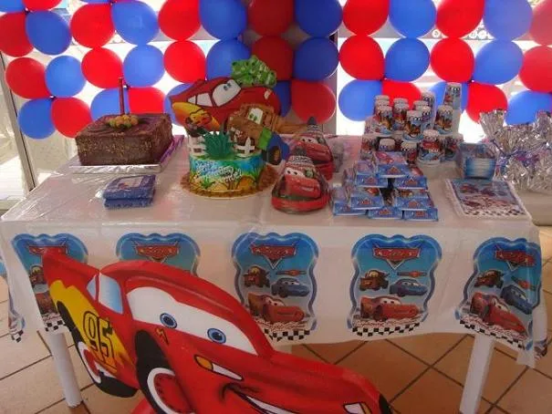 DECORACION DE FIESTAS INFANTILES DE CARS |Fiestas infantiles ...
