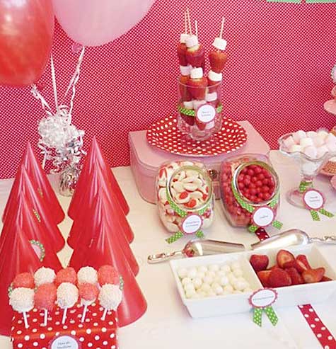 Decoración de Fiestas Infantiles de Fresita - Strawberry : Fiestas ...