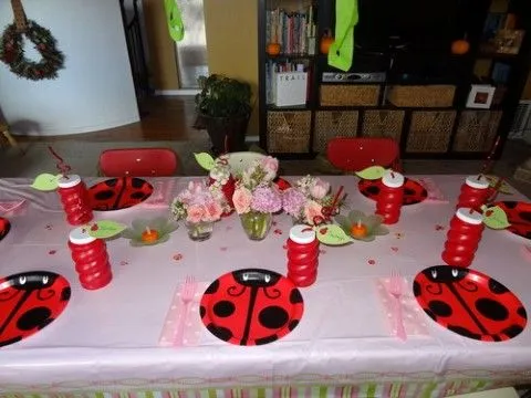 Decoración de Fiestas Infantiles de Mariquitas - Ladybug Party ...