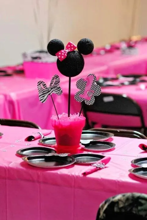 Decoración de Fiestas Infantiles de Minnie Mouse : Fiestas ...