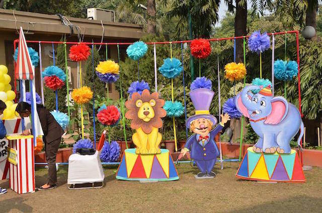 Decoración para fiestas infantiles de tema Carnaval