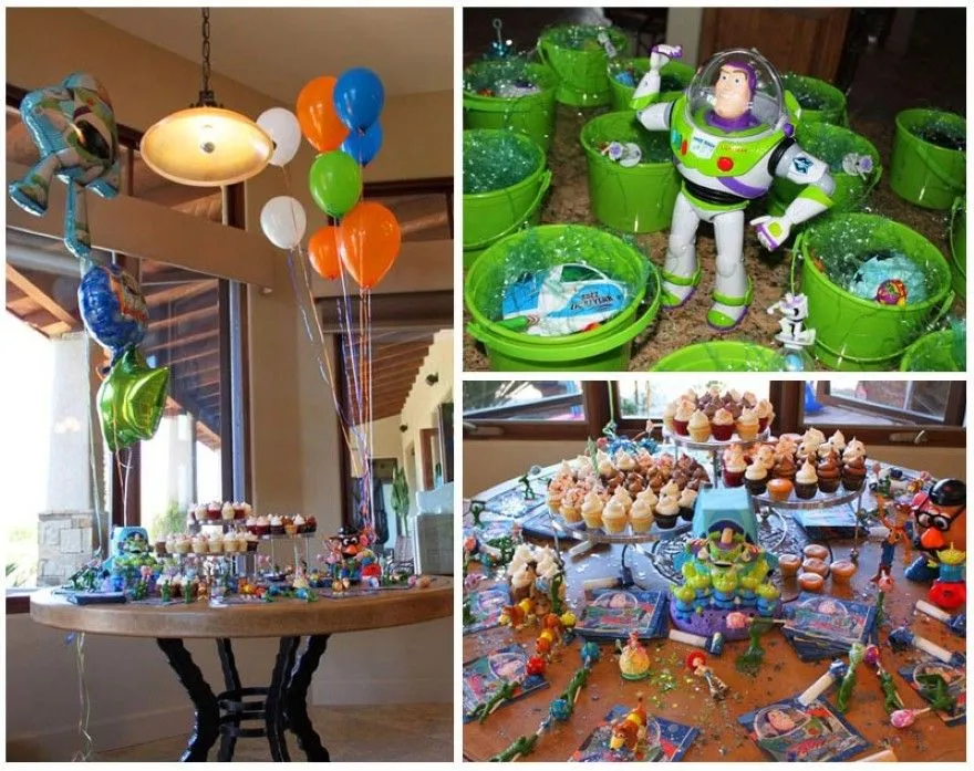 Decoración de Fiestas Infantiles de Toy Story | Arcos con Globos ...