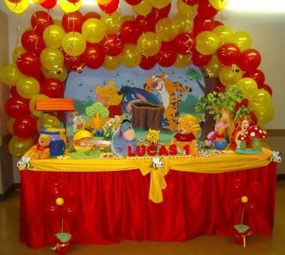Decoración de Fiestas Infantiles de Winnie the Pooh | Arcos con ...