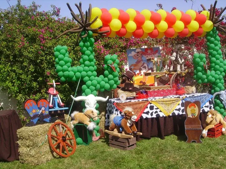 Decoración para fiestas de Jessy la Vaquera - Imagui | Fiesta ...