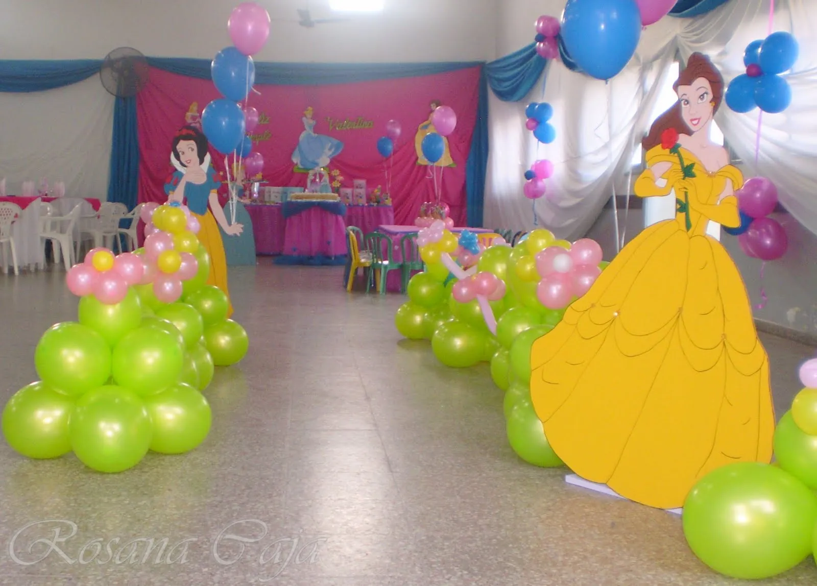 De Cumpleanos De Princesas De Disney and post Decoracion Del Salon De ...