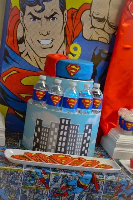 Decoración de Fiestas Superman : Fiestas Infantiles Decora