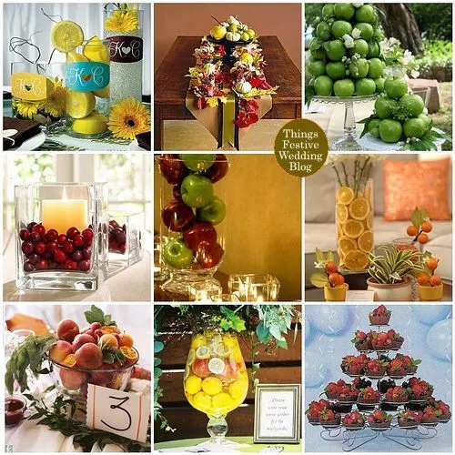 Decoración con frutas | Innovias