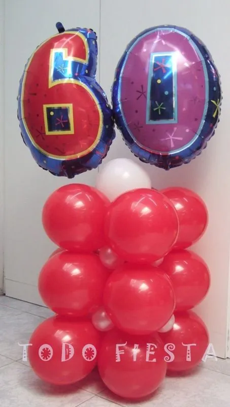 Decoración con globos de Todo Fiesta: DECORACIONES PARA CUMPLEAÑOS