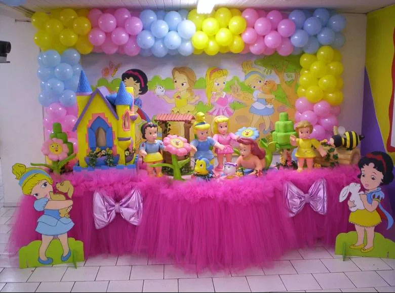 Decoraciónes para fiestas de princesas bebés - Imagui