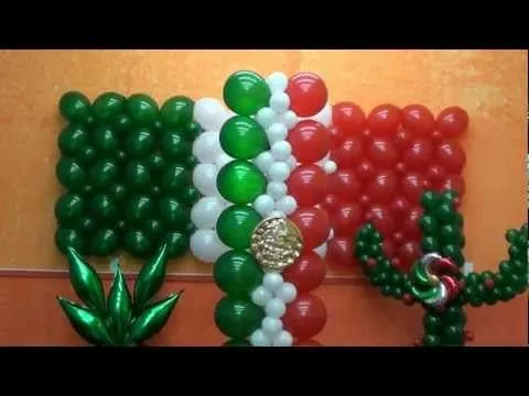 Decoración con globos para fiestas patrias Perú - Imagui