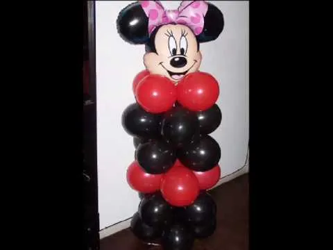 Columnas de globos de Mickey Mouse - Imagui