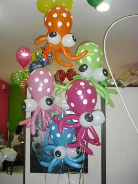 Decoración de globos para niños - Imagui