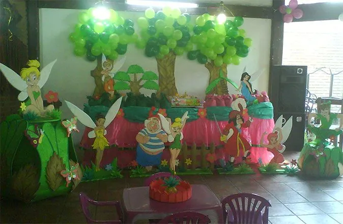 Arreglos para fiestas infantiles de peter pan - Imagui