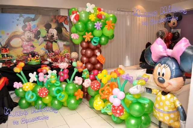 Decoración con golosinas para cumpleaños infantiles - Imagui