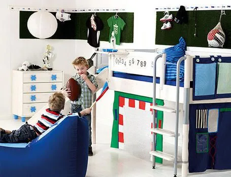 Decoración habitación infantil Futbol — Habitaciones Tematicas