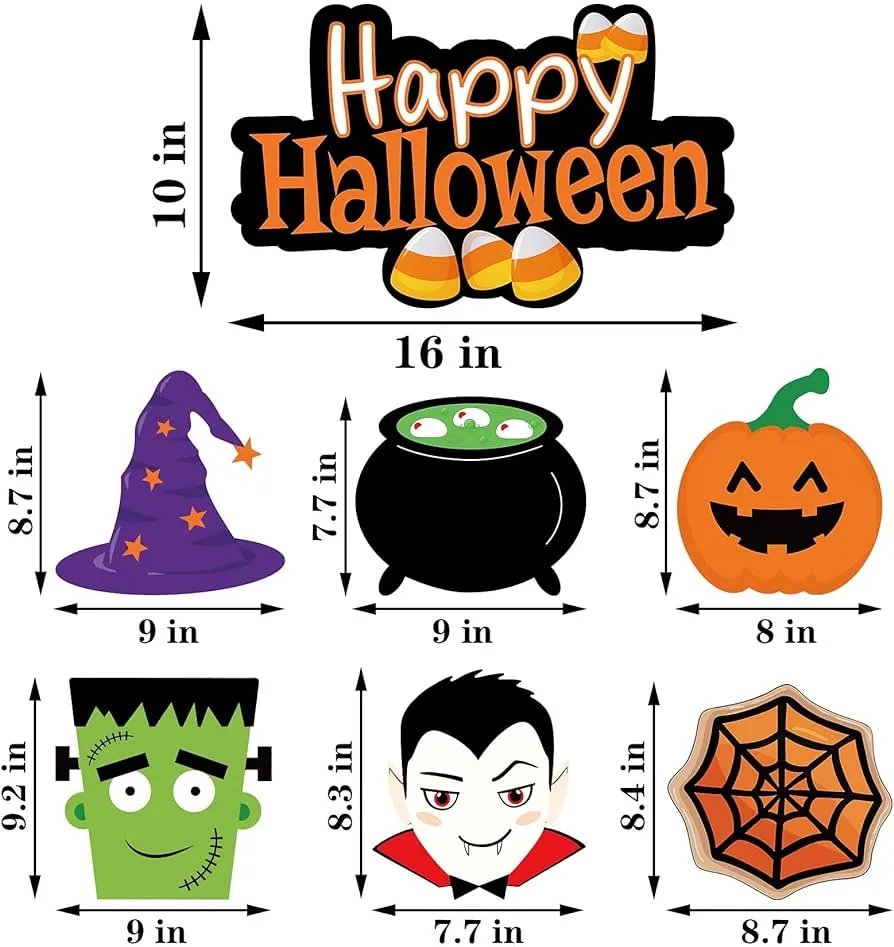 Decoración de Halloween para colgar en el techo con murciélagos, calabaza,  calavera fantasma, gato, araña, araña, etc : Amazon.com.mx: Hogar y Cocina
