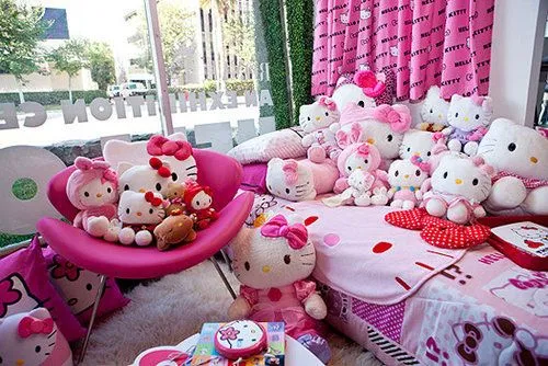 Habitaciones decoradas de Hello Kitty | Decoideas.Net
