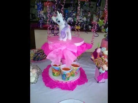 Decoración para Mesa de cumpleaños/NovedadesconKatherine ♥ - YouTube