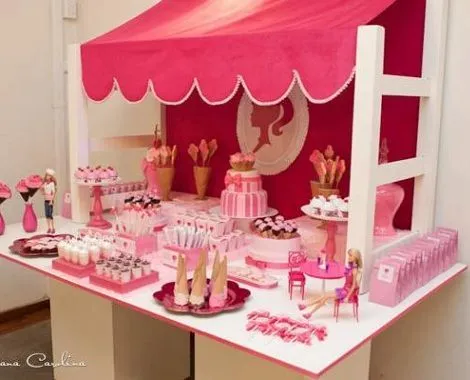 Mesa de postres....Barbie | ideas para fiesta | Pinterest ...
