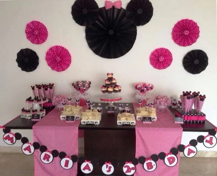 Decoración Minnie on Pinterest | Minnie Mouse Party, Minnie Mouse ...