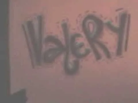 Decoración del nombre Valery - YouTube