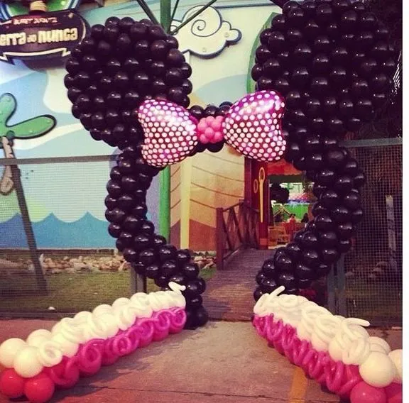 Decoración on Pinterest | Fiestas, Minnie Mouse and High Chairs