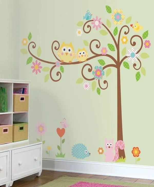 decoración de paredes infantiles | murales infantiles | Pinterest